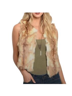 Jenna Women's‎ Fur Vest Size Small